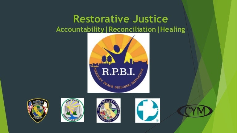 Reconciliation: Restoring Justice